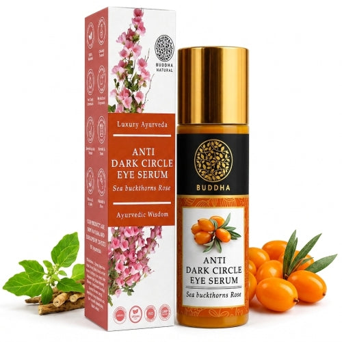 Anti Dark Circle Eye Serum - 100% Ayush Certified - Helps to Reduce Dark Circles, Puffiness Around Eyes - Enriched with Vitamin C