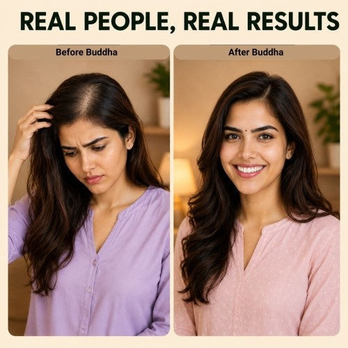 Anti Bald Hair Oil - 100% Ayush Certified - Fights Baldness, Promotes Hair Growth, Revitalizes Root Follicles & Reduces Hair Loss