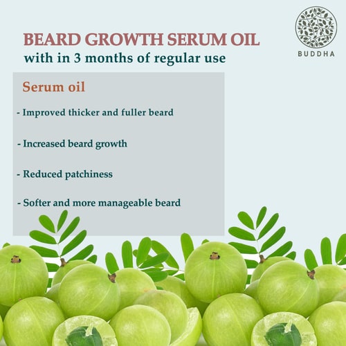 Beard Growth Oil Serum - 100% Ayush Certified -  Ultimate Solution for Thicker, Fuller, and Healthier Beards